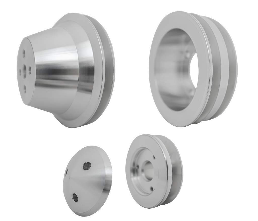 March Performance 1625: Performance Series V-Belt Pulley Kit 5-1/2", 2-Groove Crank Pulley