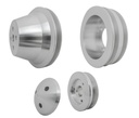March Performance 1625: Performance Series V-Belt Pulley Kit 5-1/2", 2-Groove Crank Pulley