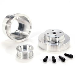 BBK Performance Parts 1553: 3-Piece Underdrive Pulley Kit 1986-96 Ford F-Series Truck 302-351