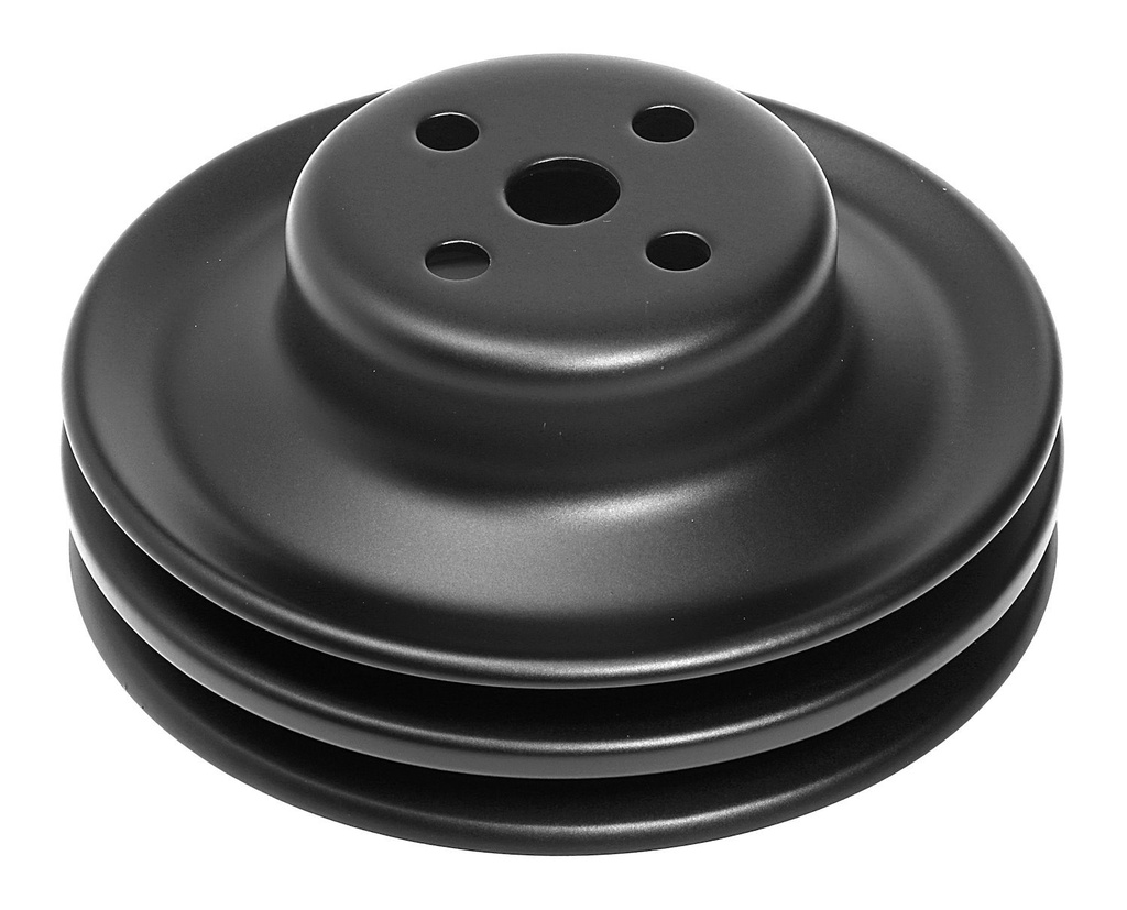 Trans Dapt 8307: Small Block Ford OEM Pulley 1965-66 2-Groove Upper Pulley