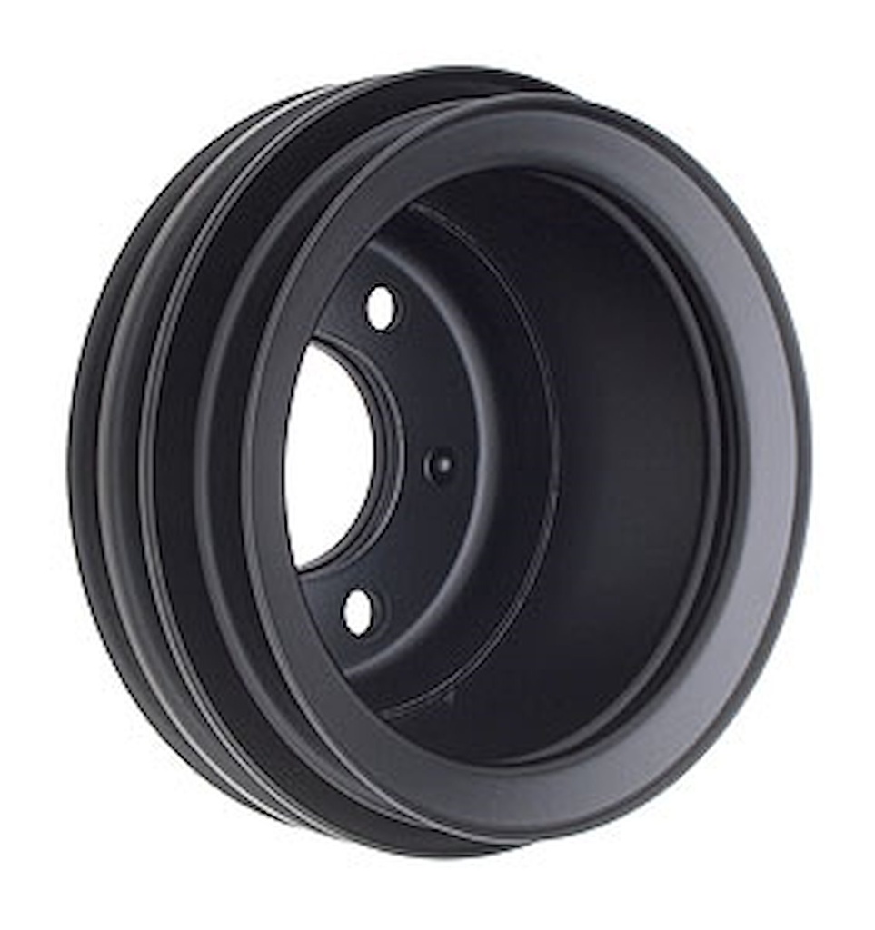 Trans Dapt 8311: Small Block Ford OEM Pulley 1965-66 3-Groove Lower Pulley