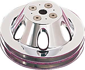 Billet Specialties 80220: Small Block Water Pump Pulley, Short Water Pump