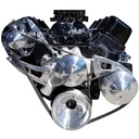 March Performance 22020: Standard Mount Serpentine Conversion Kit SB-Chevy - Long Water Pump