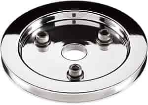 Billet Specialties 81120: Crankshaft Pulley SB-Chevy Short Water Pump 1-Groove