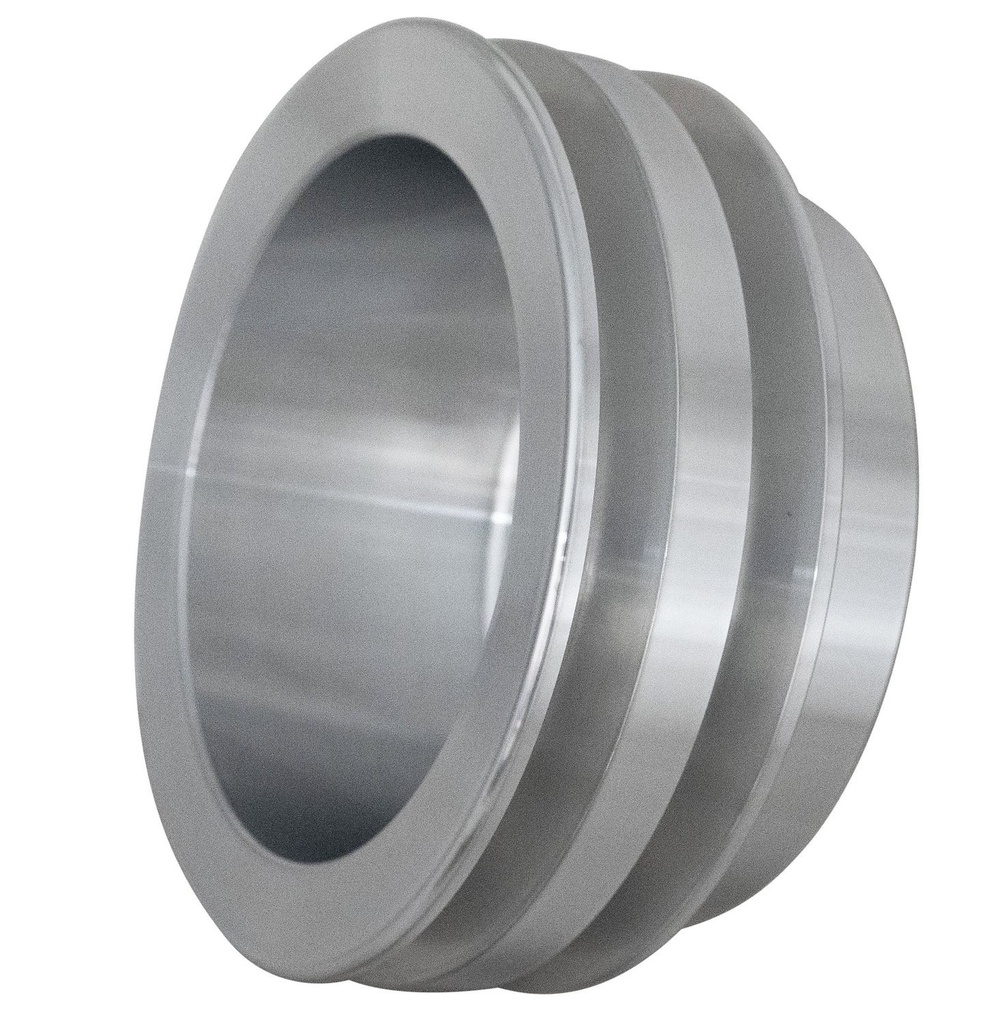 March Performance 10071: High Water Flow Ratio V-Belt Crank Pulley 4-Groove