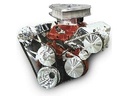 March Performance 23080: Ultra Series High Water Flow Pulley Kit Alternator & Saginaw Press-Fit Power Steering
