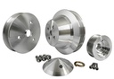March Performance 6210: Serpentine Conversion Pulley Set - Performance Ratio Small Block Chevy