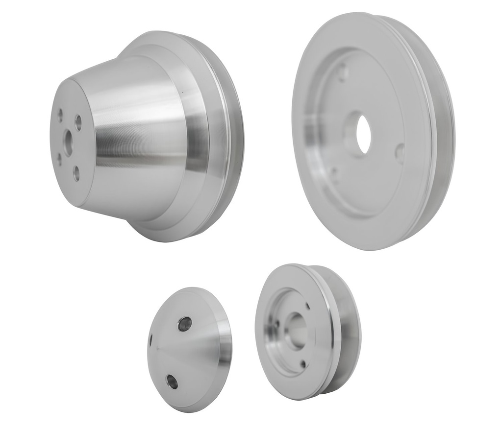 March Performance 6010: V-Belt Pulley Set - Performance Ratio Small Block Chevy