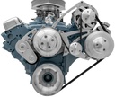 March Performance 13105: Serpentine Drive Conversion Kit Pontiac V-8 with Saginaw Keyway Power Steering