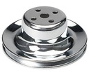 Trans Dapt 8300: Small Block Ford OEM Pulley 1965-66 1-Groove Upper Pulley