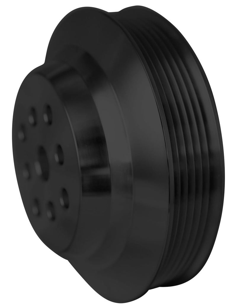 March Performance 2004-08: 2004-08 Small Block Ford Serpentine Water Pump Pulley - Crown Vic - Black