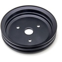 Trans Dapt 8603: Black Powder Coated Crankshaft Pulley 1955-68 Short Waterpump