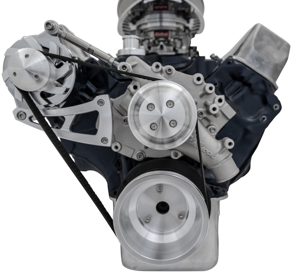 March Performance 30240: Ford 429-460 Ultra Serpentine Drive Kit Without Power Steering