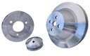 March Performance 1910: Performance Series V-Belt Pulley Kit 5-1/2", 1-Groove Crank Pulley