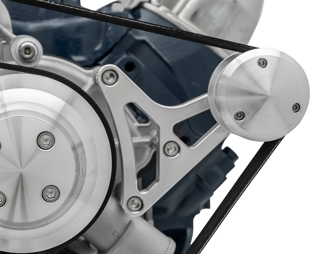 March Performance 30040: Ultra Series Idler Pulley and Bracket Ford 302-351W