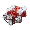 Blueprint Engines BPP350FDPS3: BPP350FDPS3 SBC Front Accessory Drive, Dual-Belt Quick Serpentine W/ ALT, PS, WP, Brackets, Bolts