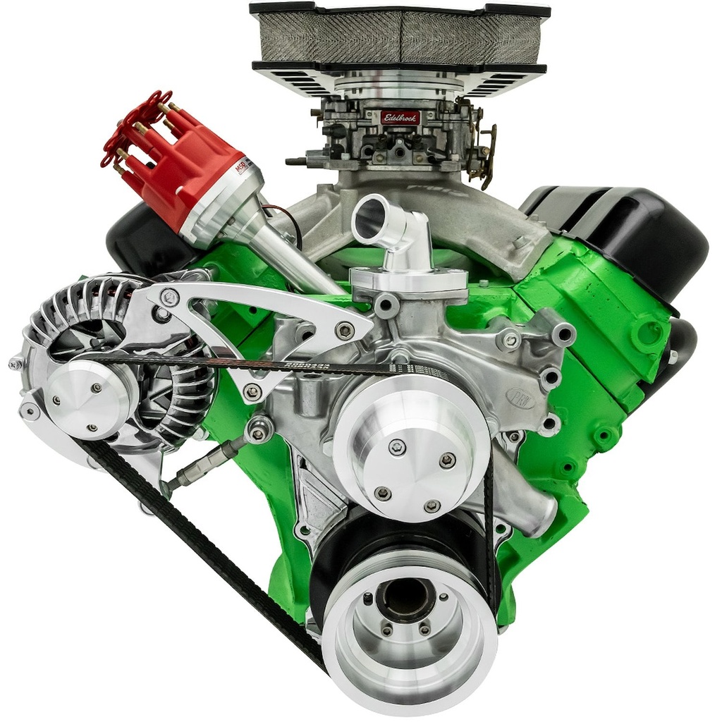 March Performance 40510: Deluxe High Water Flow Serpentine Pulley Kit BB-Chrysler 383-400
