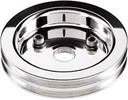 Billet Specialties 81220: Crankshaft Pulley SB-Chevy Short Water Pump 2-Groove