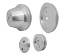 March Performance 6110: V-Belt Pulley Set - High Water Flow Ratio Small Block Chevy