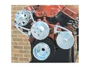 March Performance 2015: Power & Amp Series Pulley Kit 4-3/8", 6-Rib Crank Pulley