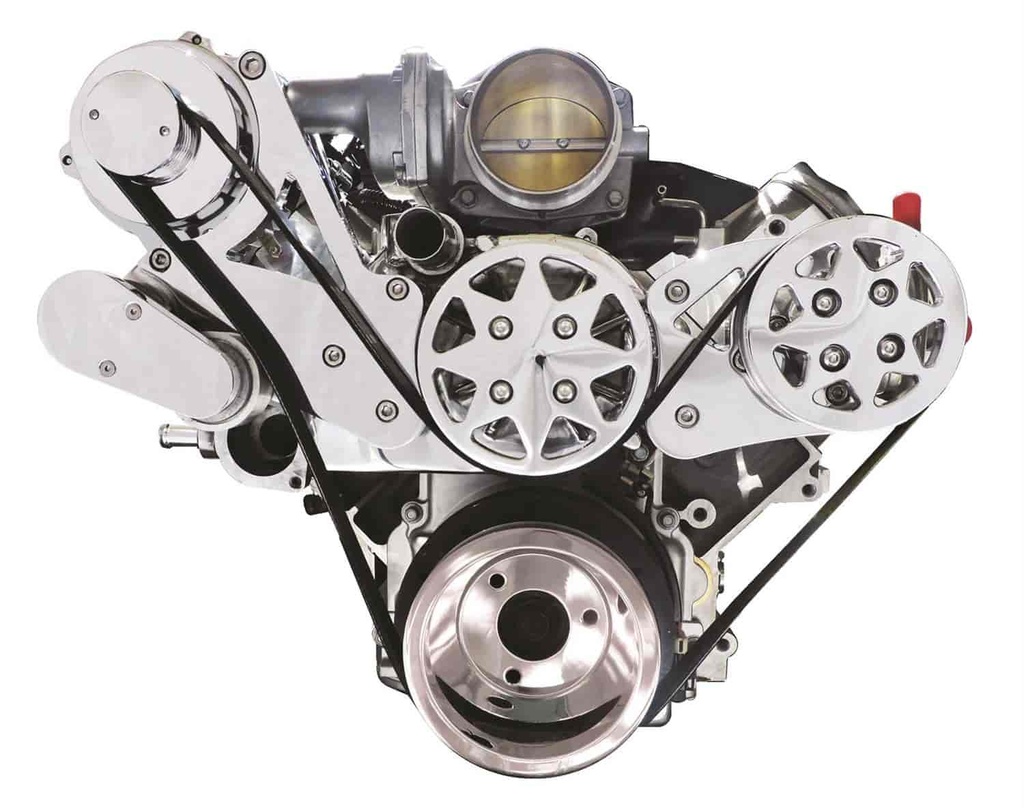 All American Billet FDS-LS-103: Serpentine Belt Front Drive System