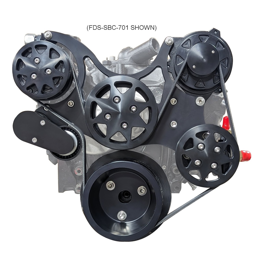 All American Billet FDS-SBC-703: Front Drive Kits