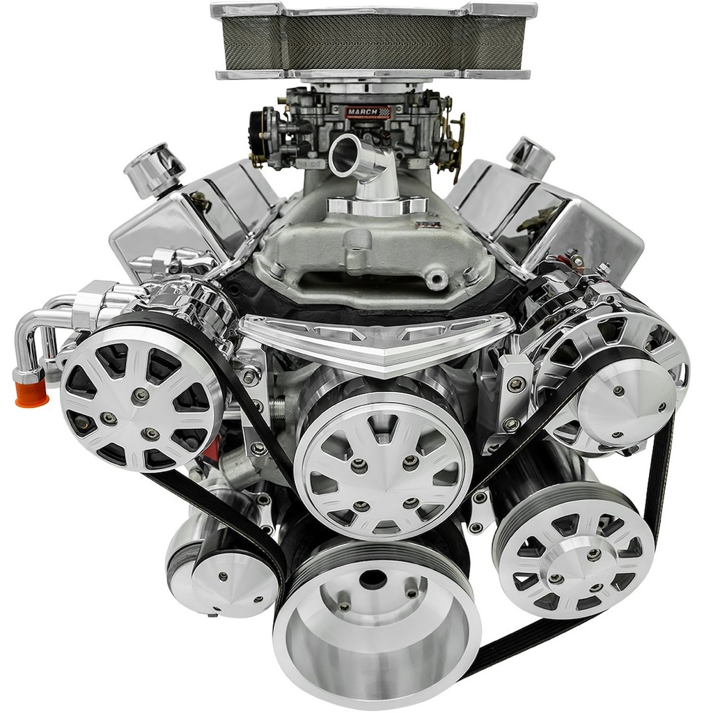 March Performance 20385: Ultra Front Mount Serpentine Kit Custom Series
