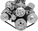 March Performance CA22072: All Inclusive Standard & Mid Mount Serpentine Conversion Kit SB-Chevy - Long Water Pump