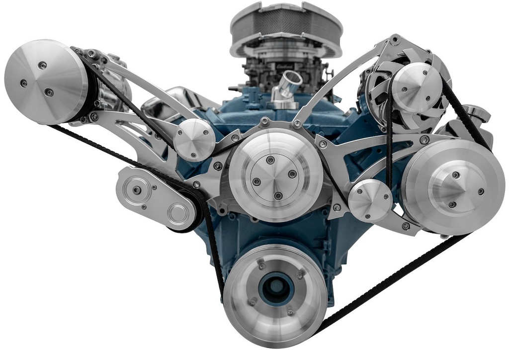 March Performance 13120: Serpentine Drive Conversion Kit Pontiac V-8