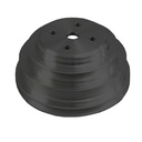 March Performance 4032-08: 4032-08 Small Block Chevy Serpentine Water Pump Pulley - '85-87 - Black