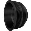 March Performance 6331-08: Crankshaft Pulley Small Block Chevy [Black]