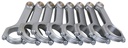 Eagle 6125O3D2000: 6125O3D2000 Forged 4340 Steel H-Beam Connecting Rods for GM Gen III/IV LS [6.125 in. Length]