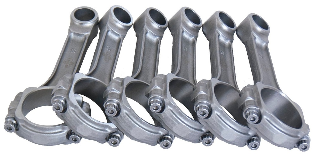 Eagle SIR6123JP: SIR I-Beam Forged 5140 Steel Connecting Rods [Jeep 4.2L L6]