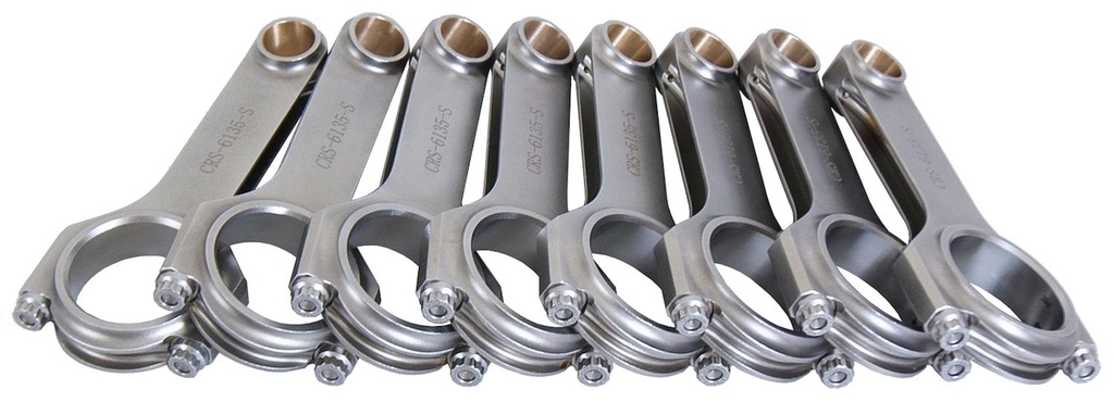 Eagle CRS61353DL19: 6.135" ESP Connecting Rods Features ARP L19 Rod Bolts