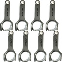 Manley 14062R-8: BB-Chevy H-Beam Connecting Rods 6.385" (+.250) Center-to-Center