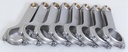 Eagle CRS6243C3D: Forged 4340 H-Beam Connecting Rod Set