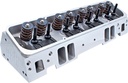AFR - Airflow Research 1006: 1006 Fully Assembled 195cc Enforcer Cylinder Head, Angle Plug for Small Block Chevy