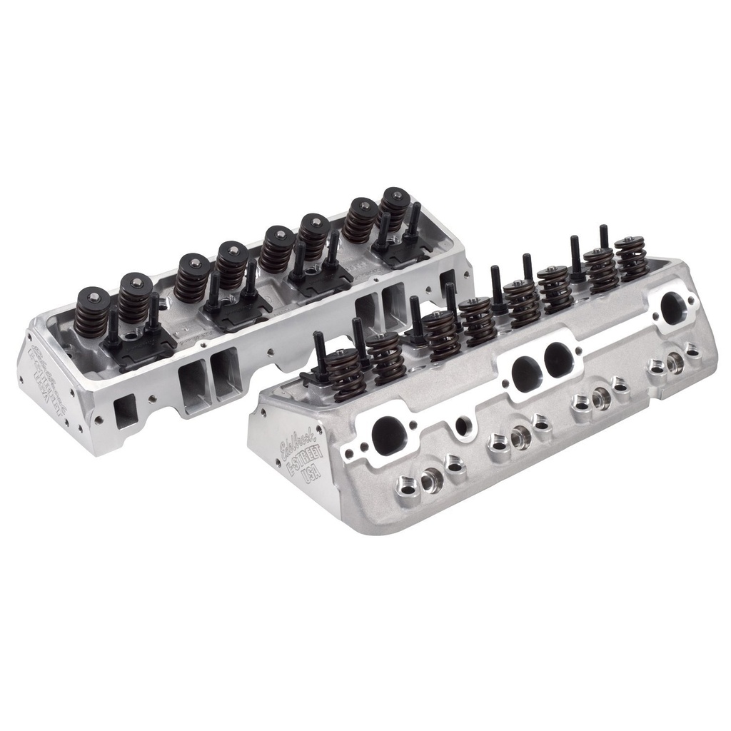 Edelbrock 5089: 5089 E-Street Cylinder Heads for Small Block Chevy