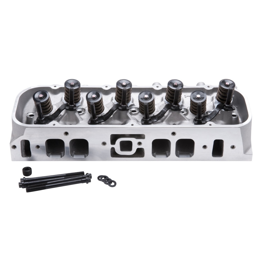 Edelbrock 60439: 60439 Performer RPM High Compression 454 O-Port Cylinder Heads for Big Block Chevy
