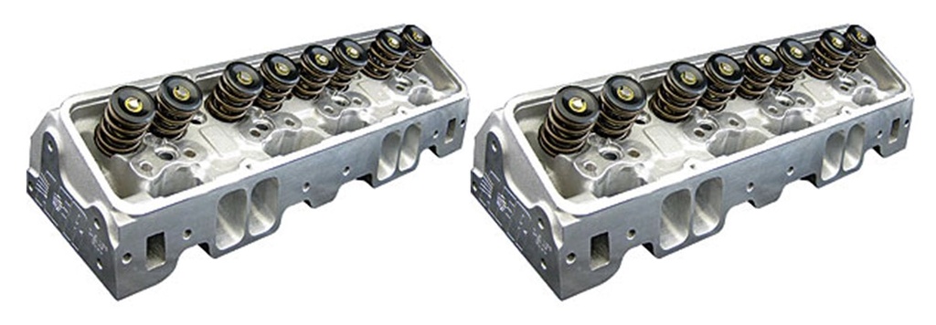 AFR - Airflow Research 1137-TI: 1137-TI Eliminator NPP Race 245 cc Aluminum Cylinder Heads for Chevy Small Block Engines [70 cc]