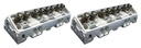AFR - Airflow Research 1137-TI: 1137-TI Eliminator NPP Race 245 cc Aluminum Cylinder Heads for Chevy Small Block Engines [70 cc]