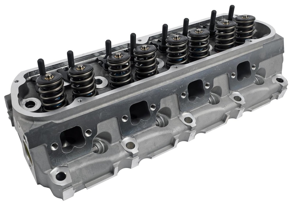 FLOTEK Cylinder Heads 185-505FT: 185-505FT Thumper Cylinder Head for Small Block Ford, 185 cc Intake, 60 cc Chambers, Flat Tappet .550 in. Max [Complete]