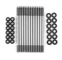 ARP 260-4702: Head Studs w/12-Point Nuts (U/Cut Studs) for Subaru EJ Series SOHC ARP2000