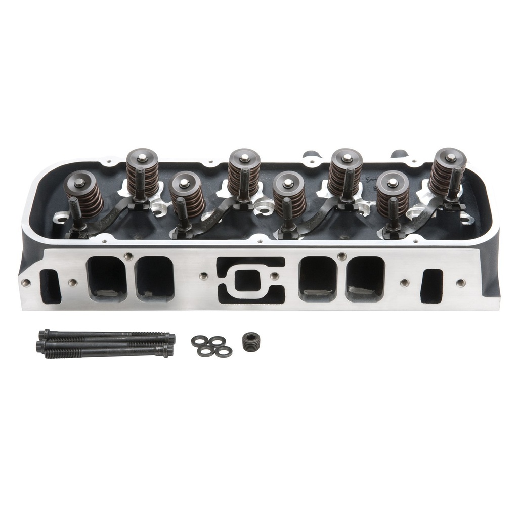 Edelbrock 61555: Marine Performer RPM Aluminum Cylinder Heads for Rectangle Port Big Block Chevy