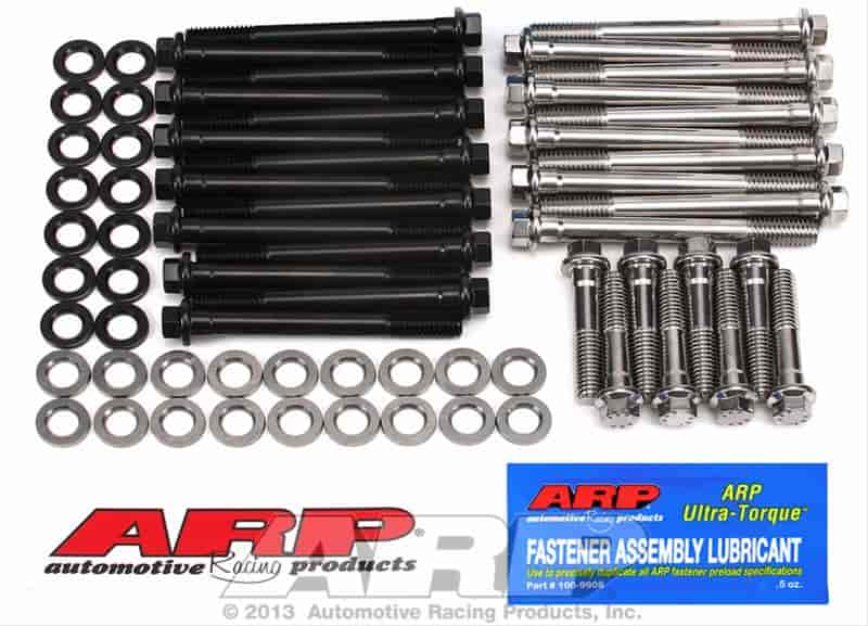 ARP 135-3604: Black Oxide and Stainless Steel High Performance Big Block Chevy Head Bolt Kit