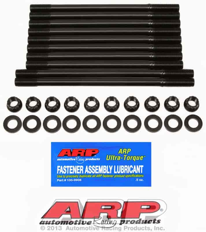 ARP 208-4302: Head Studs w/12-Point Nuts (U/Cut Studs) Acura B18A1