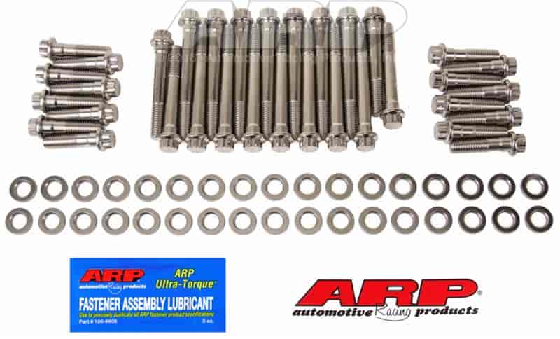 ARP 434-3701: High Performance Head Bolt Kit Stainless Small Block Chevy
