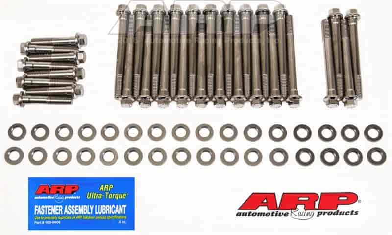 ARP 435-3601: High Performance Head Bolt Kit Stainless BB-Chevy 396-402-427-454 Cast Iron OEM