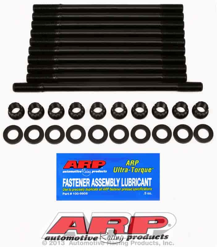 ARP 208-4307: Head Studs w/12-Point Nuts (U/Cut Studs) Honda/Acura H23A