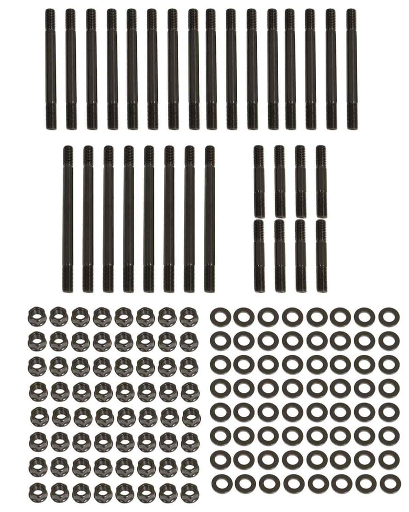 ARP 235-4117: Head Studs with Hex Nuts Big Block Chevy, Dart Block w/Dart Head